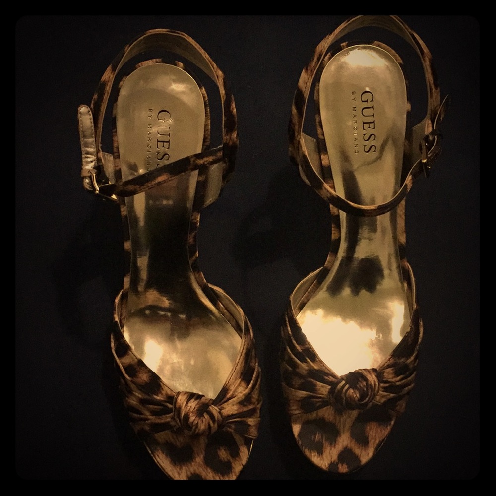 Guess by Marciano Leopard Heels